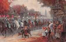 842020) Postcard Dragoons Regt. Queen Olga 1st Württ. No.25