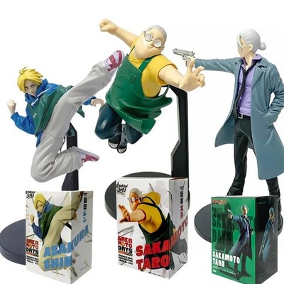 SAKAMOTO DAYS 21CM Action Figures Taro Sakamoto & Shin PVC Model