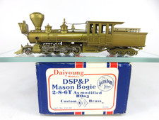 NJ Custom Brass ST213-3M HOn3 Scale Mason Bogie 2-8-6T Steam Locomotive DSP&P #2
