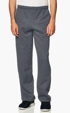 Gildan Adult Fleece Sweatpants Size 2XL Comfort Heavy Blend Pants Dark Heather