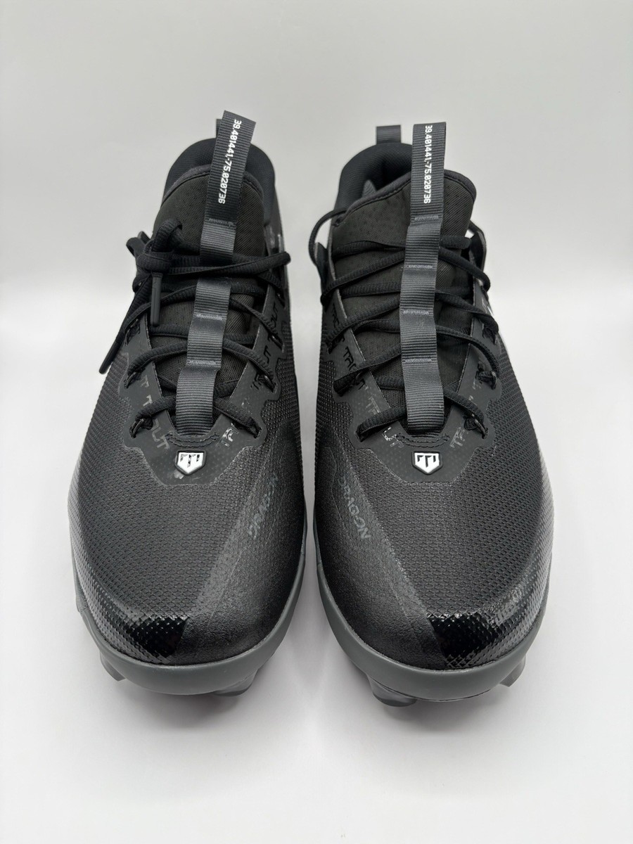 Nike Force Trout 9 Elite MCS Baseball‎ Cleats Men 12 Black FZ0884-001 New New Nike Force Trout 9 Elite MCS Baseball Cleats Black  main image 2