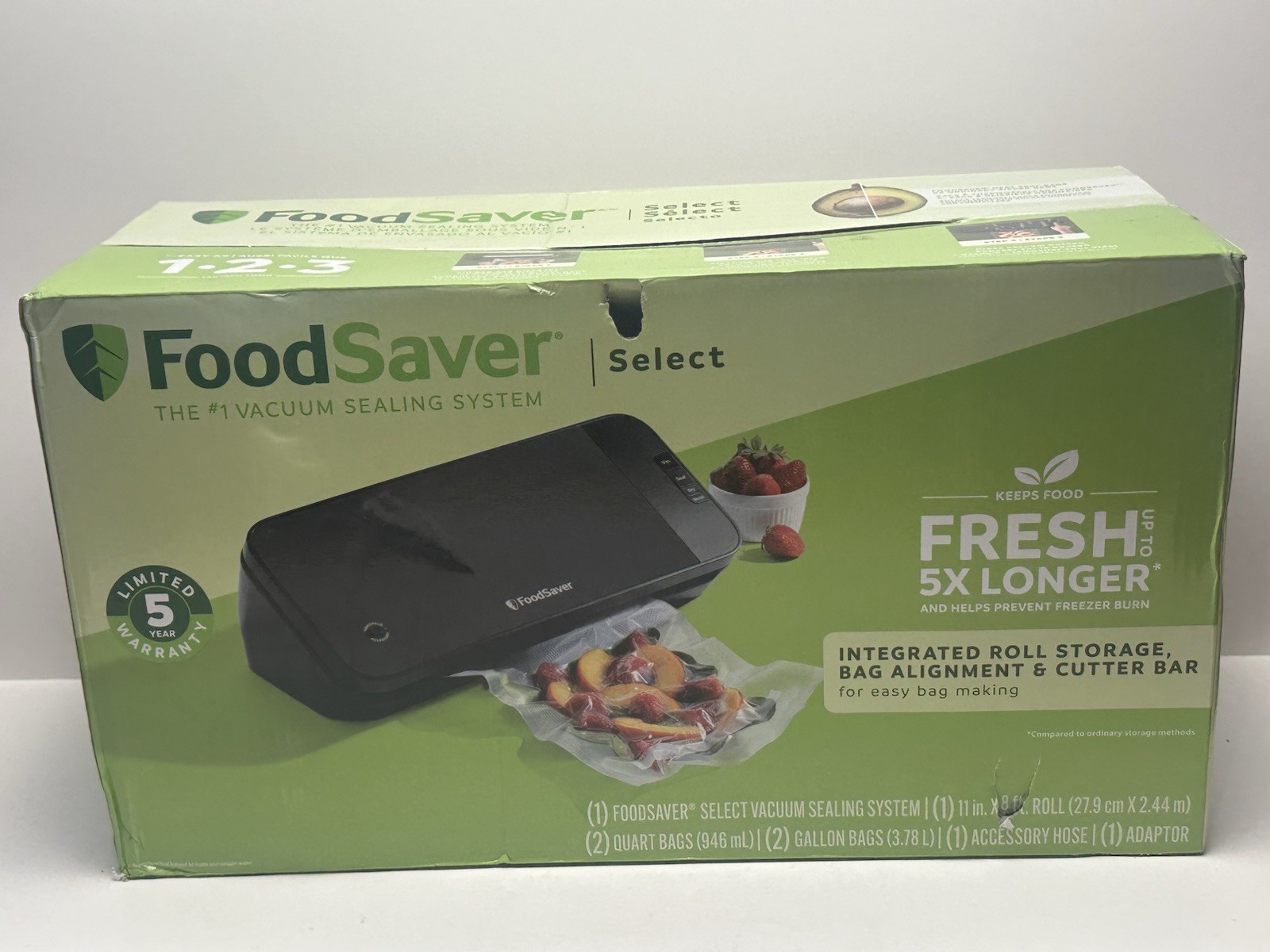 FoodSaver VS2110 Vacuum Sealer for Fresh Food Storage