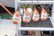 Ben Hogan Apex 1,3,4,5 Woods Persimmon heads