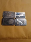4 Silver Art Bars