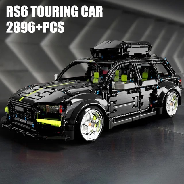 Audi RS6 Avant Touring Sport Car Bauset Building Set | 1:10 | +2896pcs | Technic