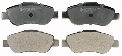Vorderachse Denckermann B110929 Bremsbelagsatz, Scheibenbremse FüR Fiat-image