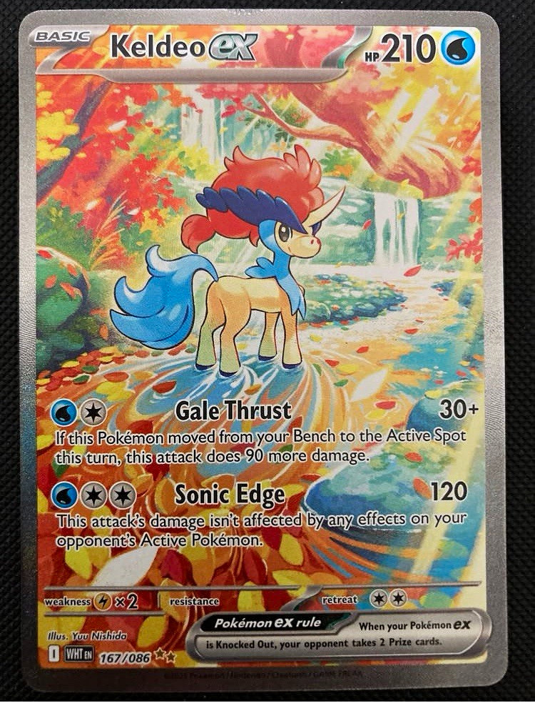 Pokemon TCG Keldeo EX 167/086 White Flare - English
