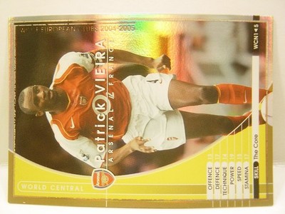 Patrick Vieiraページ Panini WCCF 2004-05 WCN Patrick Vieira 1976 France No.4 Arsenal