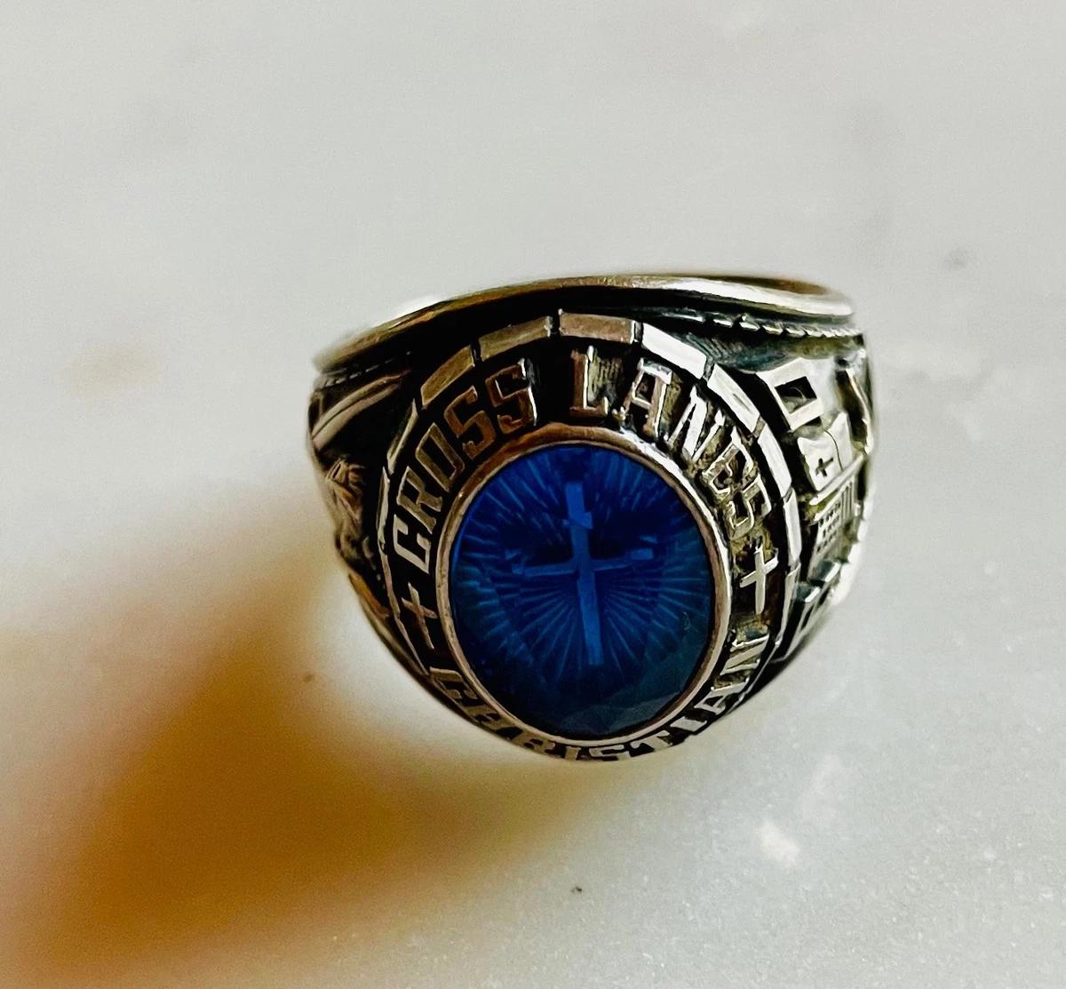 Jostens White Gold Rings for Men for sale | eBay