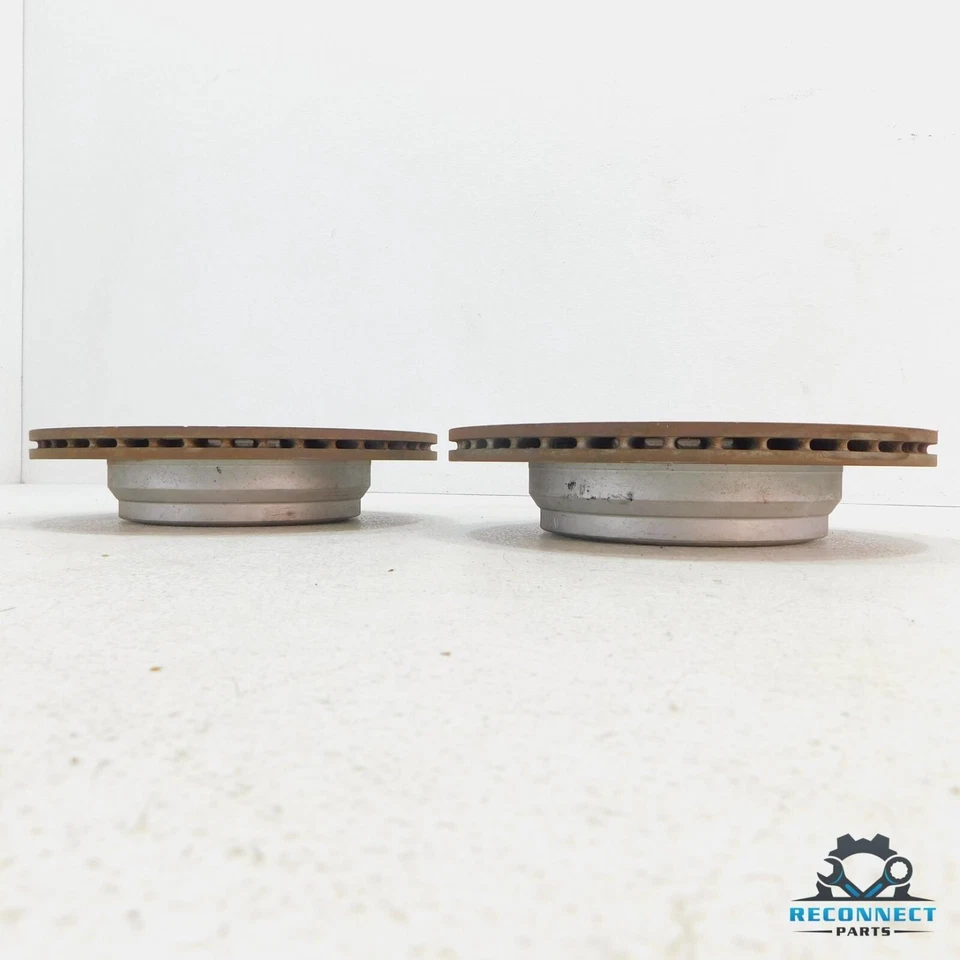 Juego de rotor de freno de disco ventilado trasero izquierdo derecho BMW 328i 330i xDrive F30 13-20 OEM Foto 4 de 4