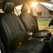 For Jeep Cherokee 2014-2023 Car 5-seat Covers Pu Leather Front Rear Cushion Pad