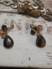 Tiger Eye Necklace And Earring Set — photo 7