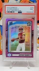 2024 Donruss Jayden Daniels #389 Optic Preview Pink Prizm PSA 9 Commanders