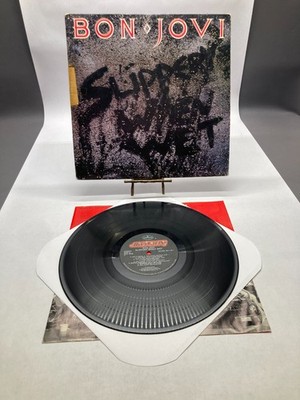 Bon Jovi Slippery When Wet Vinyl LP 1986 Mercury Record 422-830
