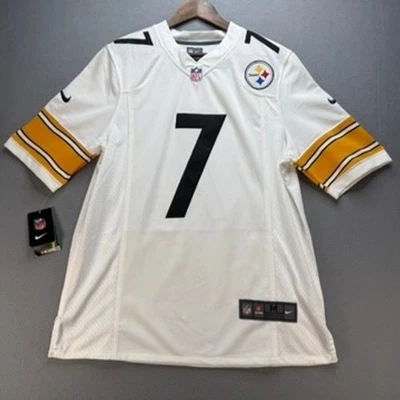 Nike Jersey Mens White Ben Roethlisberger Pittsburgh Steelers Game Day Football - Image 1 of 4