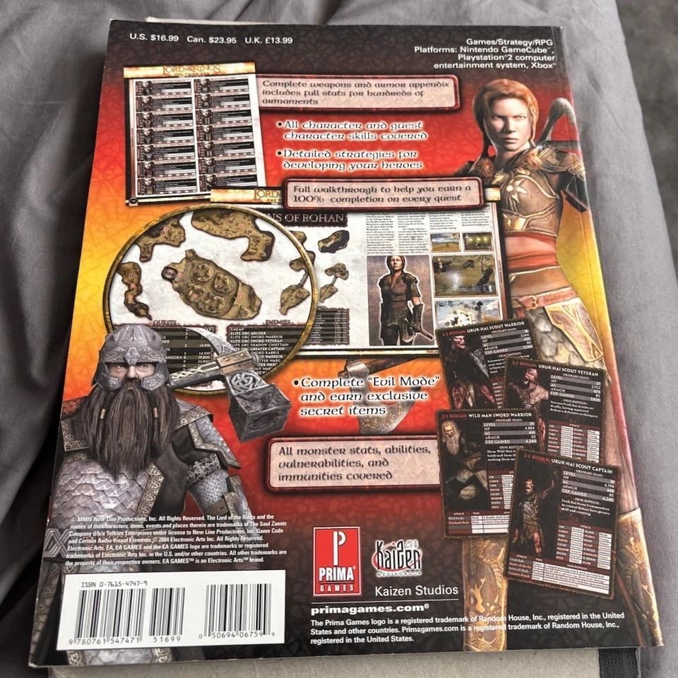 The Lord Of The Rings The Third Age Official Strategy Game Guide Book PrimaGames - Image 3 of 4
