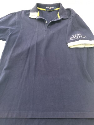 Vintage Ralph Lauren Polo Sport M Team Polo US Mens Size Med