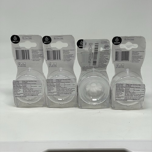 8x Philips Avent Natural Baby Bottle Teats, 4x 0M+ / 2x 3M+ / 2x 6M+ New Bundle - Picture 3 of 3