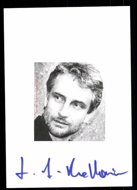 Thomas Weber Schallauer Original Signiert # BC 46394 Thomas Weber Schallauer Original Signiert # BC 46394