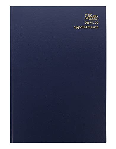 Letts of London Standard A4 Academic 2021-2022 Day to a Page with appointment...