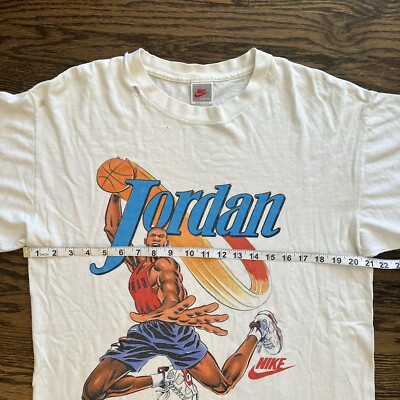 Vintage 90s Nike Jordan Shirt Jump Man Size L Gray Tag | eBay Vintage 90s Nike Jordan Shirt Jump Man Size L Gray Tag | eBay