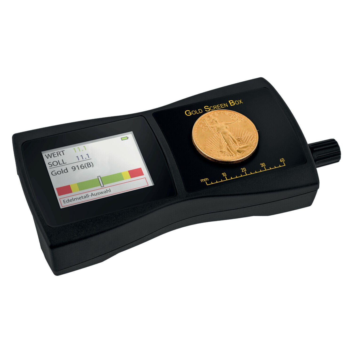 GoldScreenBox Goldprüfgerät - Edelmetall Echtheit prüfen - Gold & Silber Tester