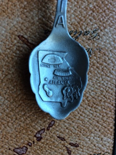 Vintage GEORG Collectible Pewter Spoon - Picture 2 of 8