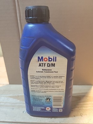 Mobil ATF D/m 1 Qt. ISO 36.5 123130 Red 19354076 Dex3 Mercon 