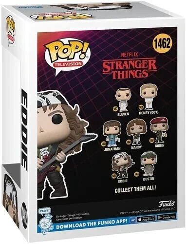 Funko Pop! Vinyl: Stranger Things - Eddie 1462 889698721387| eBay