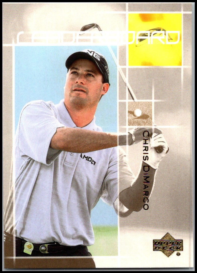 2003 UD Upper Deck Golf #64 Chris DiMarco - Leaderboard FREE SHIPPING!