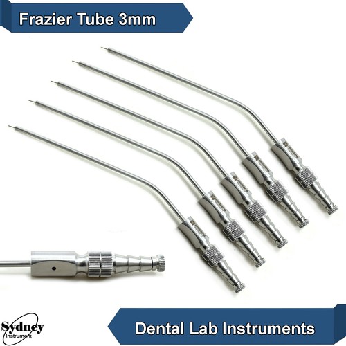 Tubes D'aspiration Dentaire (Ferguson Frazier) - Diamètres 2mm, 3mm, 4mm, 5mm - Neuf - Pour Dentisterie