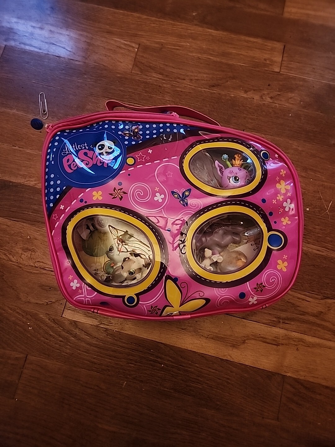 Littlest Pet Shop Carrying Case Playhouse Pets CAT DOG &some My Little