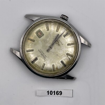 PROJECT FIX WALTHAM GOLDEN EAGLE ROUND SS THICK LUGS AUTO