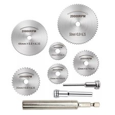 8PCS PVC Pipe Inside Cutter Internal Plastic Plumbing Cutting Grinding Saw Blade