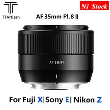 US TTArtisan 35mm F1.8 II Auto Focus Camera Lens APS-C Large Aperture for E Z XF