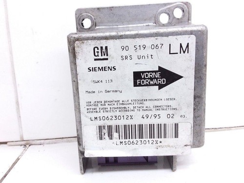 Opel Astra F 1995 Airbag-Steuergerät 90519067 20334205