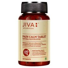 Jiva Pain Calm Tablets 120tab Natural Pain Reliever Ayurvedic Remedies
