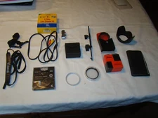 Vintage Camera Accessories Lens Filter and Other Items as Shown in Photos