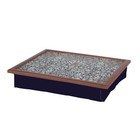William Morris Snakeshead Lap Tray with Bean Bag Cushion, Padded Lap Tray 700g