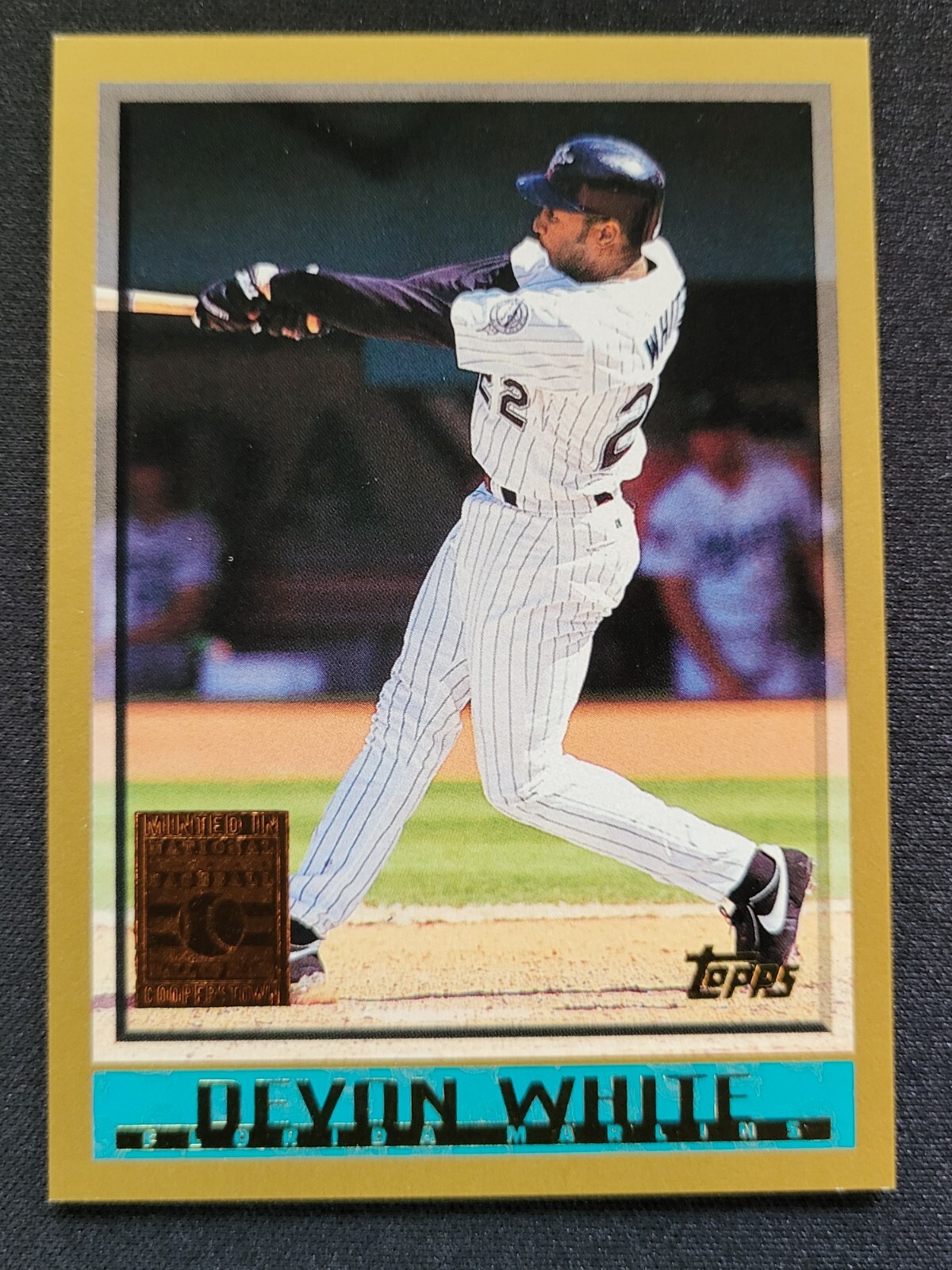 Devon White 1998 Topps #47 Minted in Cooperstown {0428