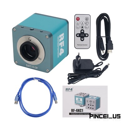 RF4 4K HDMI High Resolution Ultra HD Digital Industrial Microscope Camera pe66