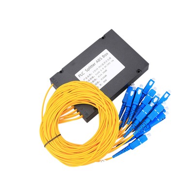 ABS Box Module Splitter 1x16 Fiber Optic PLC Splitter Box With SC UPC Connector