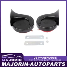 135DB Fit For Trumpet  Train Car Truck Air Horn Dual Tone Electric Snail