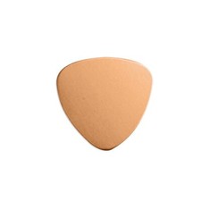 ImpressArt Guitar Pick, 7/8", Copper, Premium Metal Stamping Discs, 24 pc