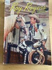 Roy Rogers Annual #nn 1947 Wilson Pub. RARE GIANT CANADIAN EDITION