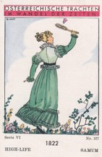 HIGH-LIFE SAMUM Austrian traditional costumes Series VI #577  - 1822