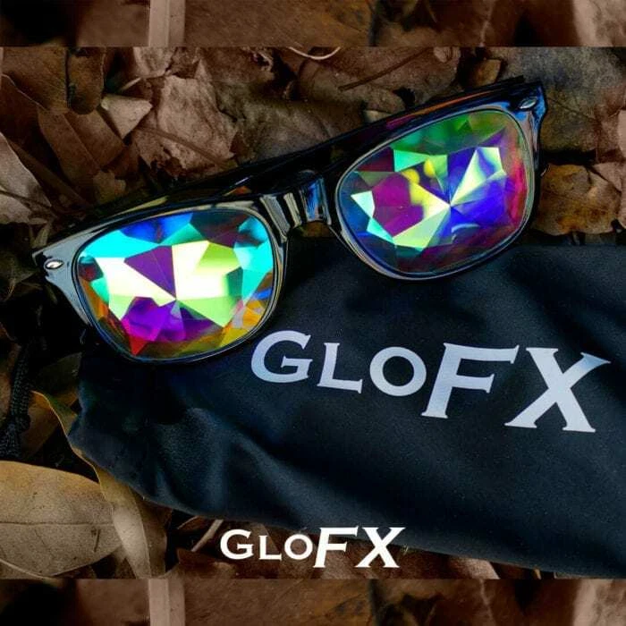 Caleidoscopio GloFX Ultimate + gafas de difracción - negro Foto 3 de 4