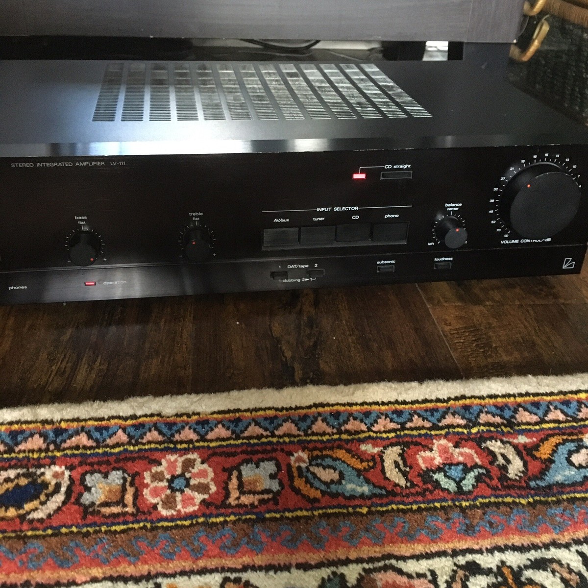 動作品中古アンプ　Luxman LV-111 Luxman LV-111 STEREO INTEGRATED AMPLIFIER | eBay