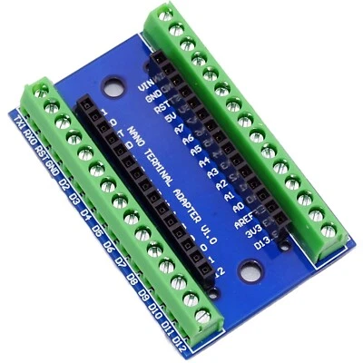 Nano Expansion Terminal Board IO Shield Adapter für Arduino Nano