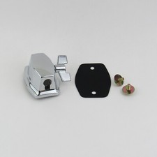 3 PCS Die Cast Floor Tom Brackets CHROME w/ Eye-Bolt Gaskets Screws